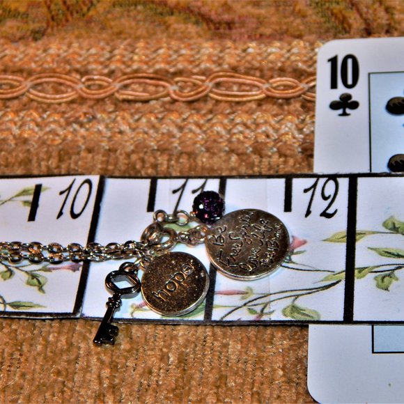 Be Free Spirited Love Life Be Brave Charm Necklace - Picture 9 of 9